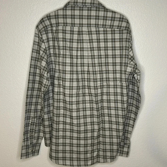 J.McLaughlin NWT men’s brushed cotton gramercy window pane long sleeves Size M - Picture 4 of 6